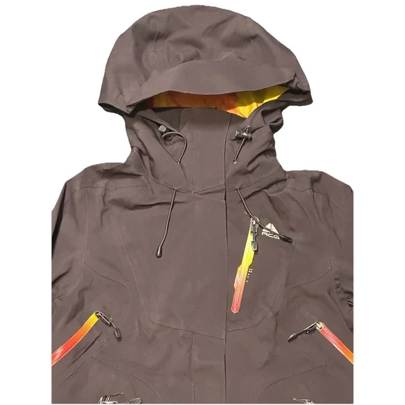Vintage Y2K Nike ACG Recco System Technical Gradient‎ Jacket Brown XS